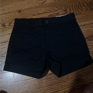 American Eagle Black Super Stretch Shorts